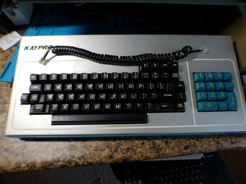 Kaypro II CP/M Luggable Computer – Keyboard, Manuals & Floppy Software Bundle, As-Is