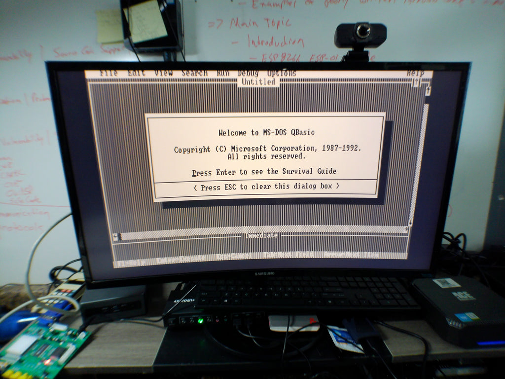 Tandy 1000 SX Computer – Fully Working, DOS, 20MB Hard Drive, Keyboard Included