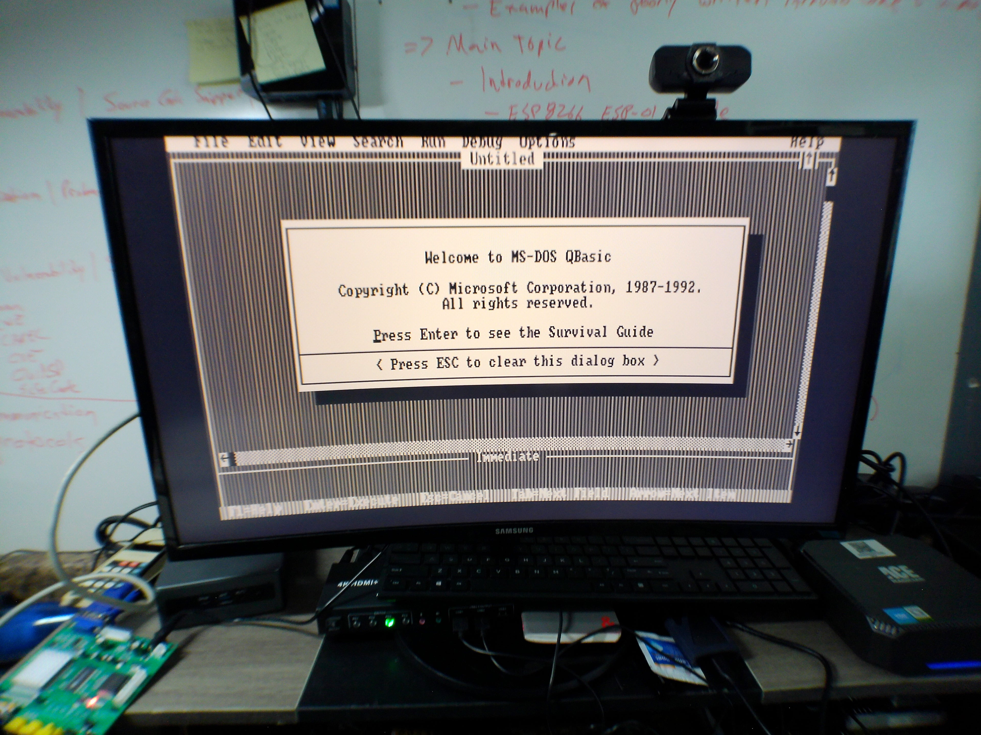 Tandy 1000 SX Computer – Fully Working, DOS, 20MB Hard Drive, Keyboard Included