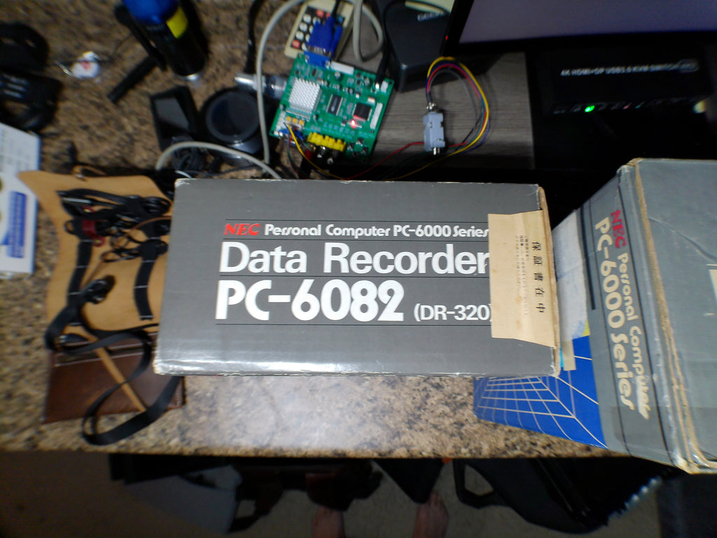 NEC PC-6001 Home Computer + PC-6082 Data Recorder – Complete in Box, Tested, Working
