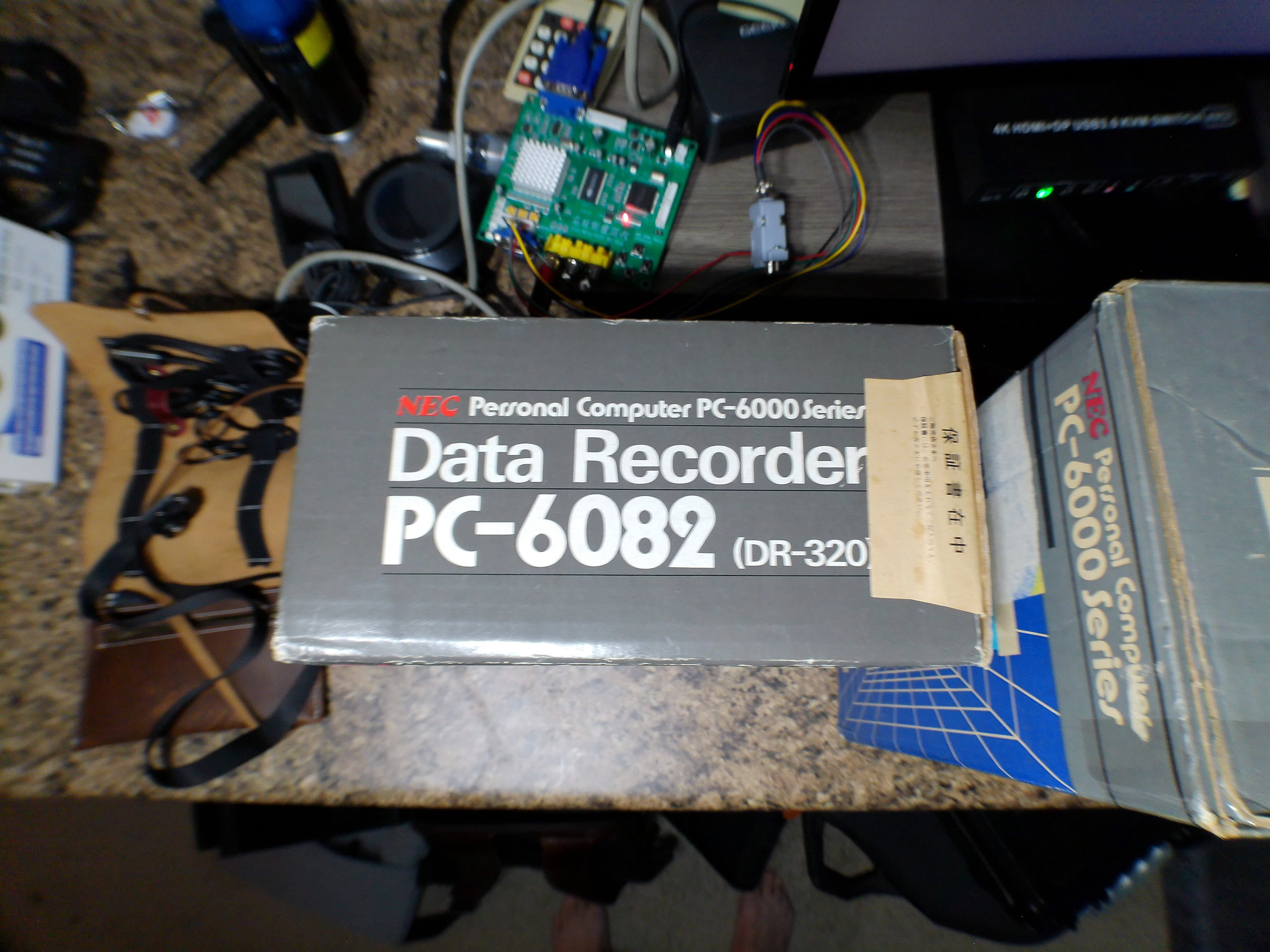NEC PC-6001 Home Computer + PC-6082 Data Recorder – Complete in Box, Tested, Working