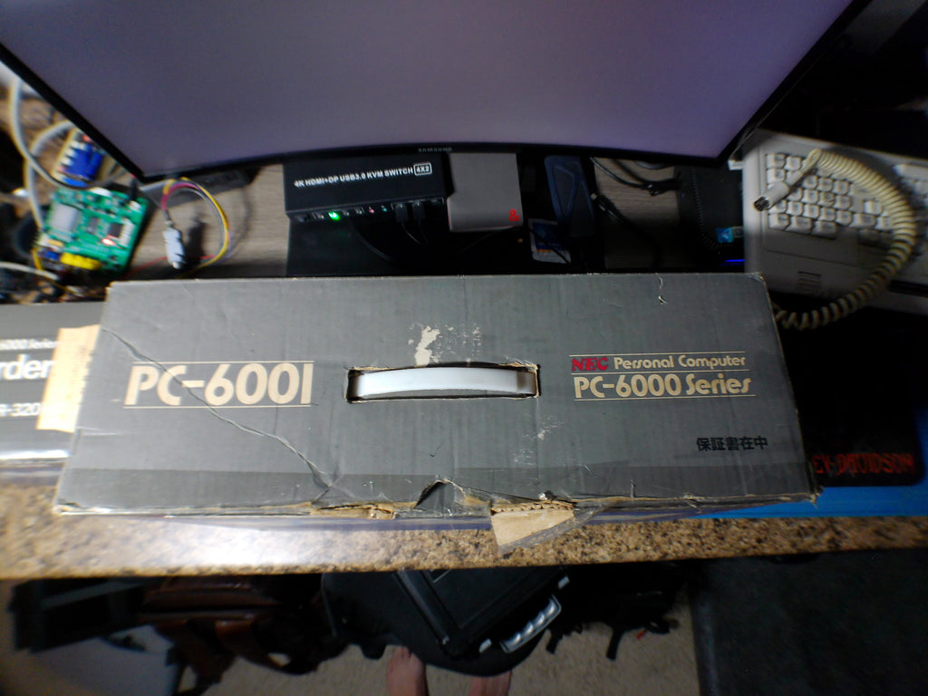 NEC PC-6001 Home Computer + PC-6082 Data Recorder – Complete in Box, Tested, Working