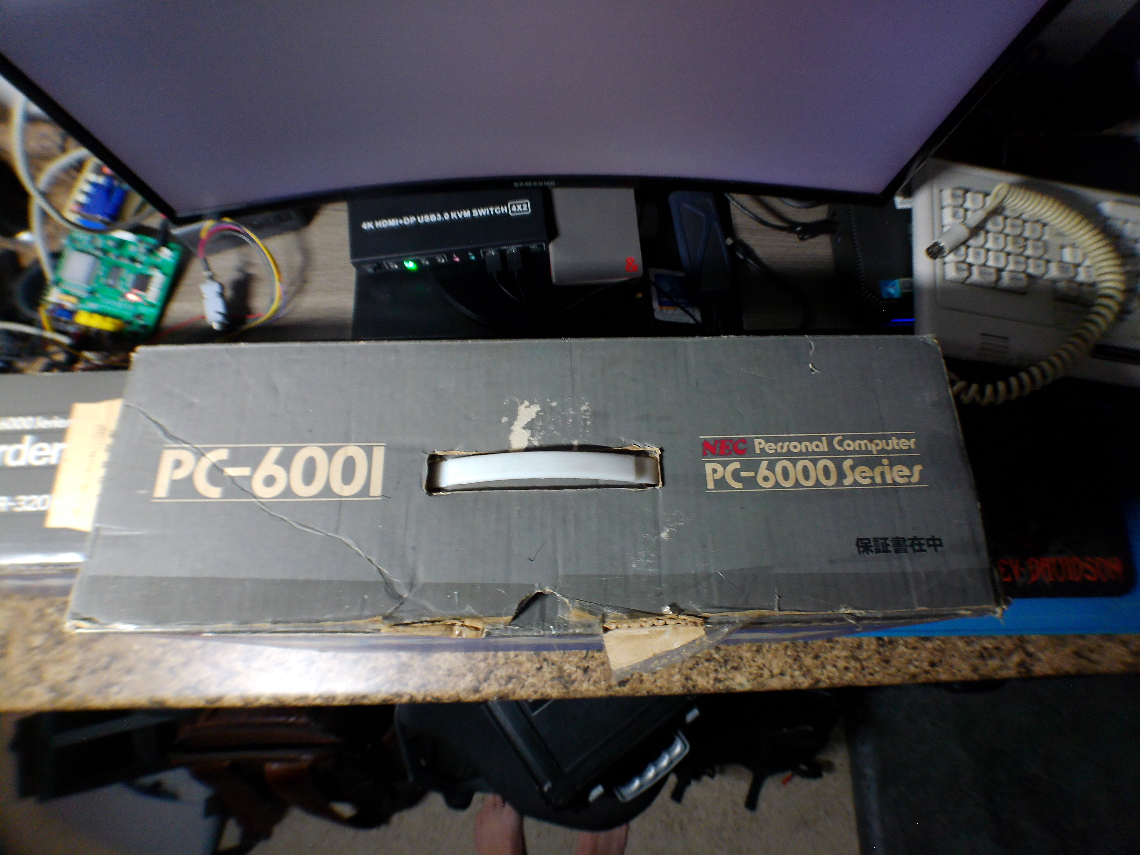 NEC PC-6001 Home Computer + PC-6082 Data Recorder – Complete in Box, Tested, Working