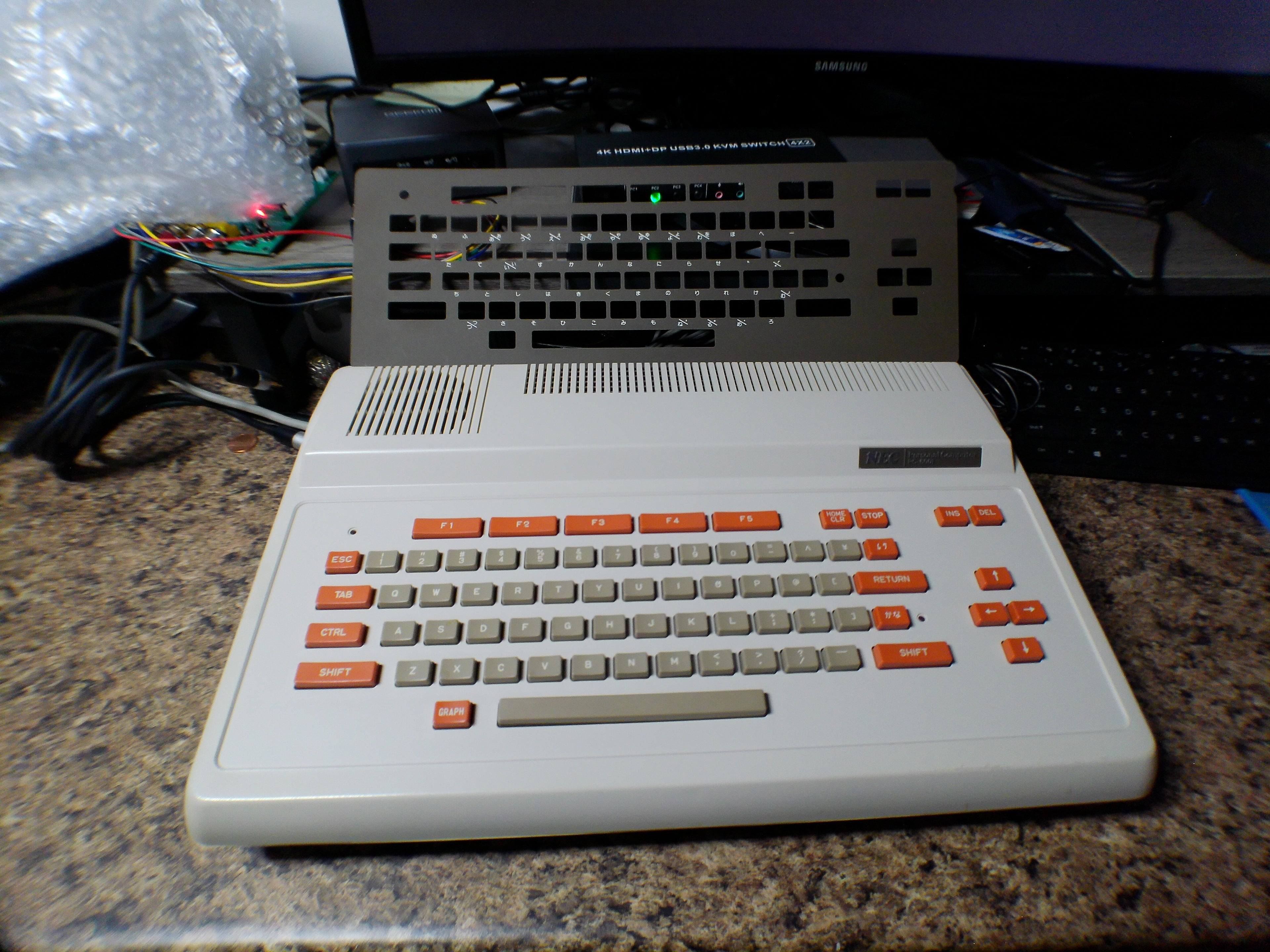 NEC PC-6001 Home Computer + PC-6082 Data Recorder – Complete in Box, Tested, Working