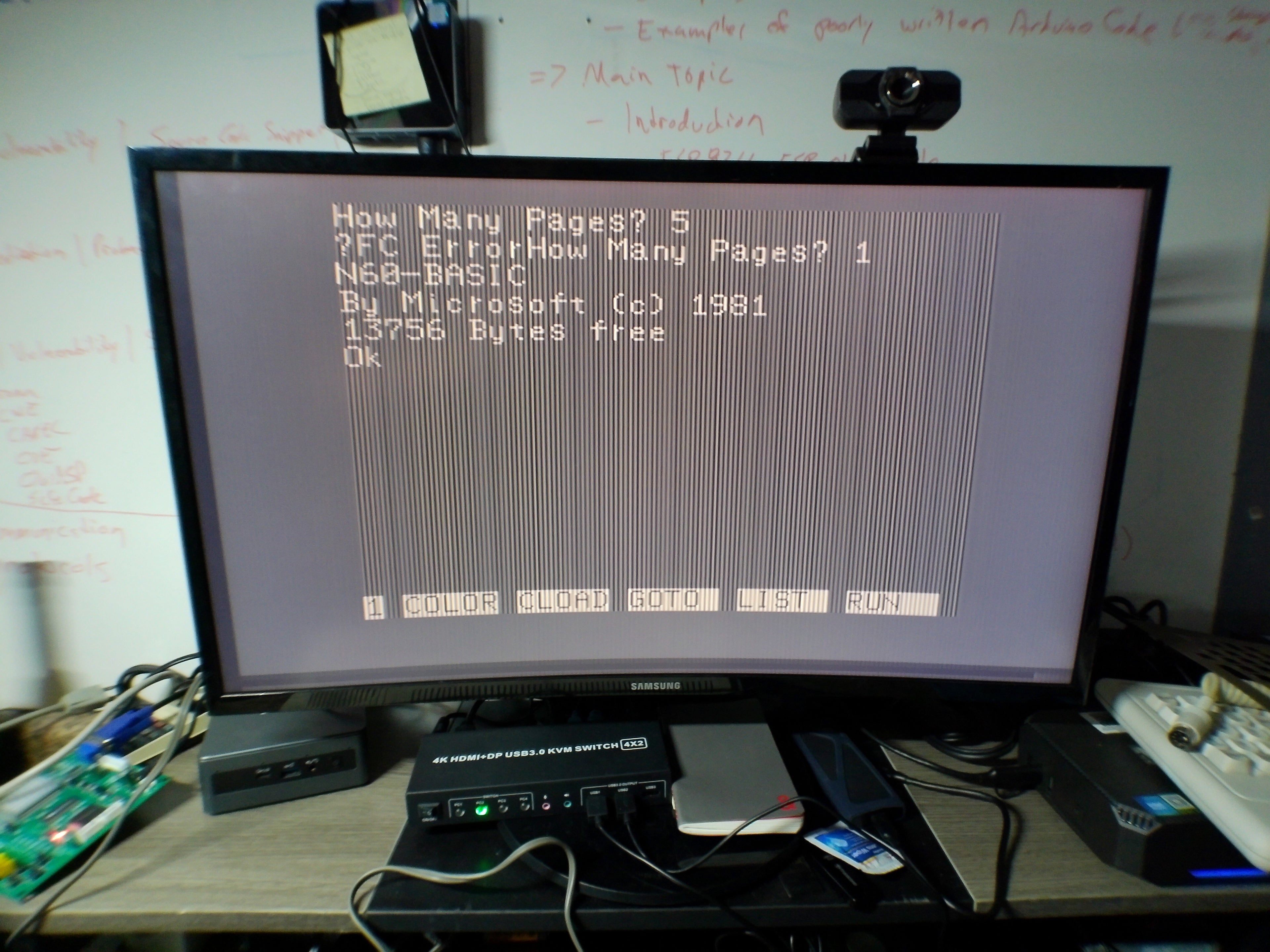 NEC PC-6001 Home Computer + PC-6082 Data Recorder – Complete in Box, Tested, Working