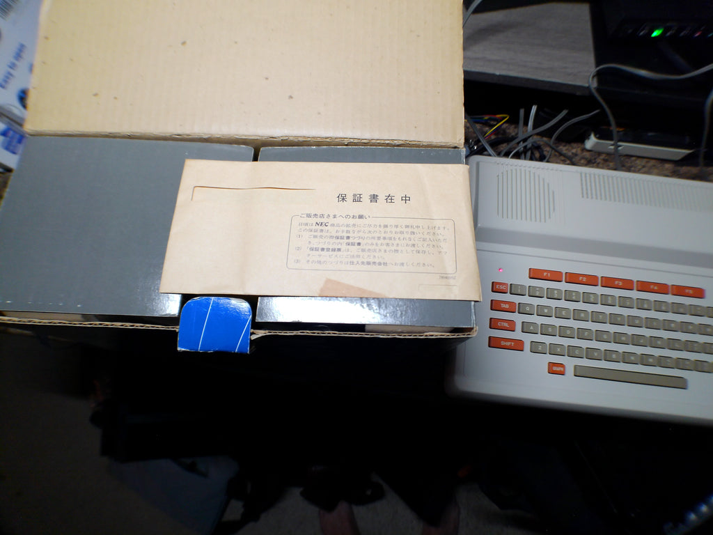NEC PC-6001 Home Computer + PC-6082 Data Recorder – Complete in Box, Tested, Working