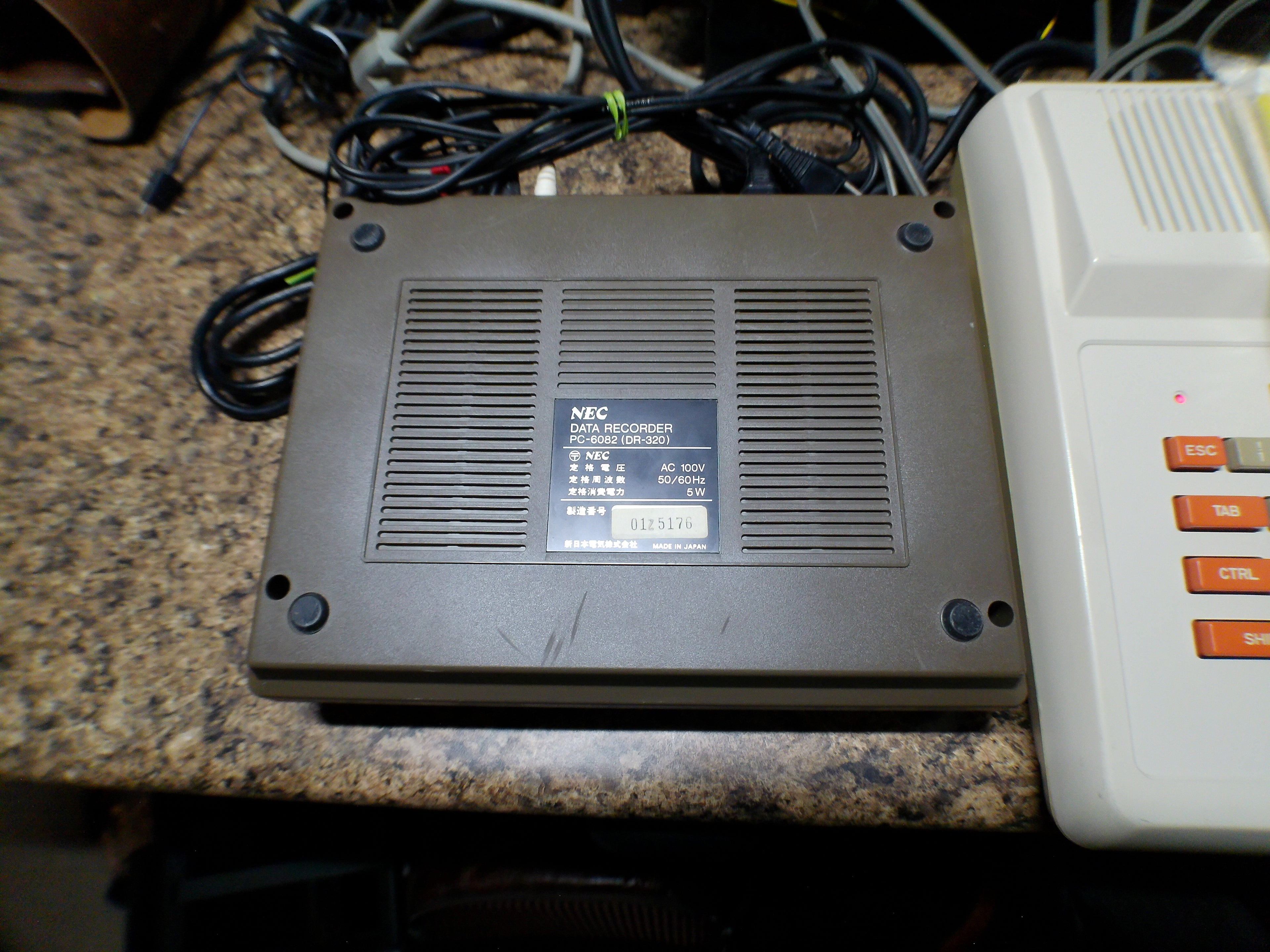NEC PC-6001 Home Computer + PC-6082 Data Recorder – Complete in Box, Tested, Working