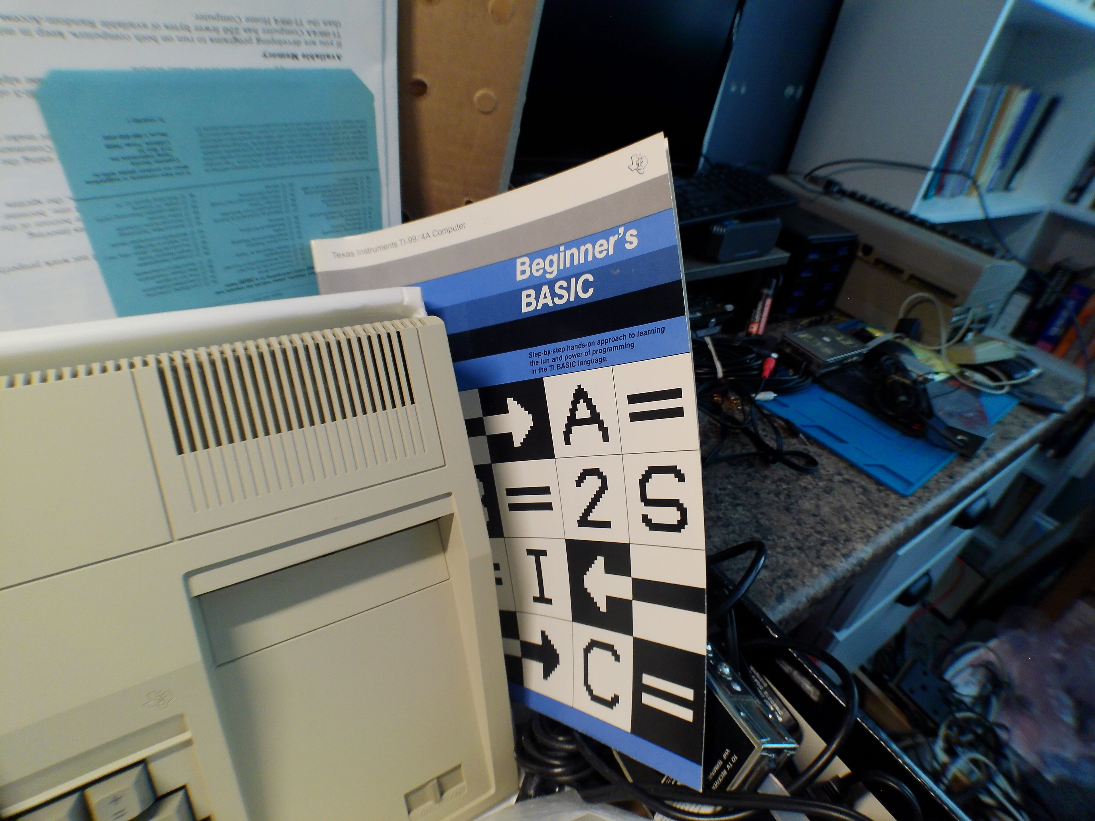 Texas Instruments TI-99/4A Home Computer — Complete in Original Box, Untested (As-Is)