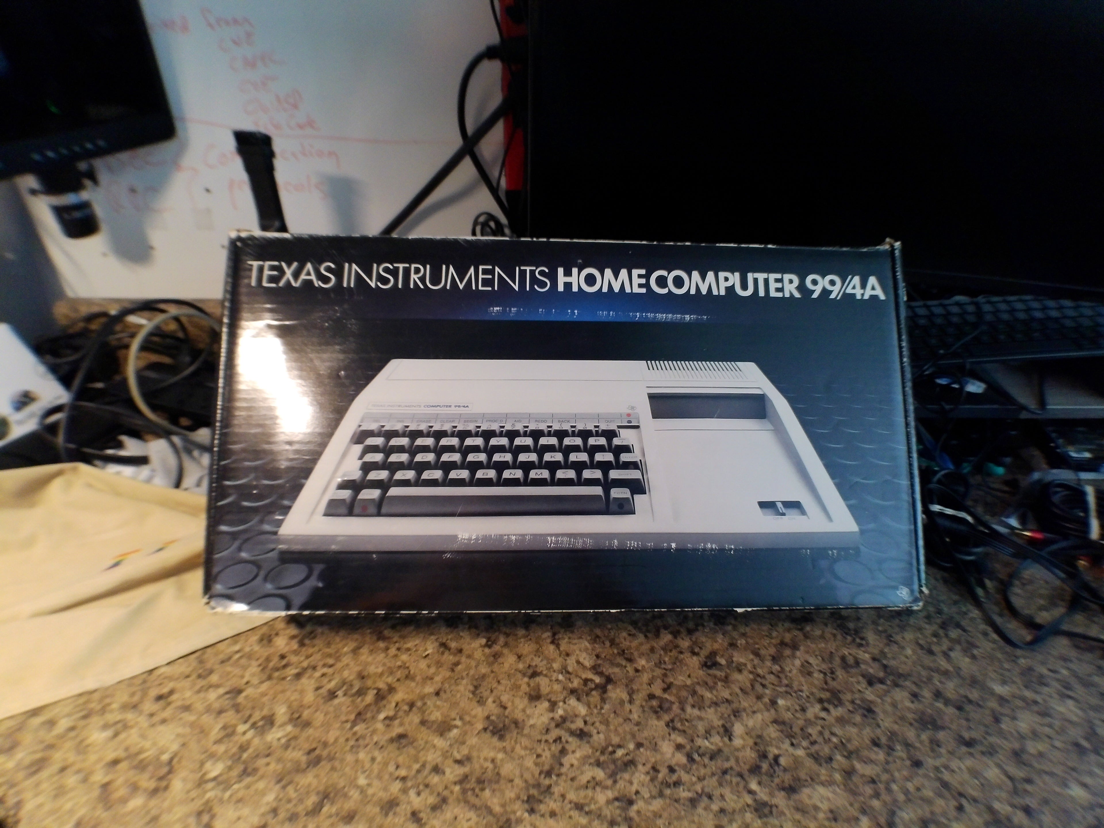 Texas Instruments TI-99/4A Home Computer — Complete in Original Box, Untested (As-Is)