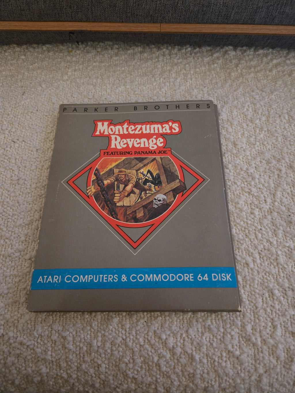 Montezuma's Revenge featuring Panama Joe (Parker Brothers) — Commodore 64 Disk, Untested