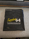 Superbase 64 (Precision Software) — Commodore 64 Database, 2 Disks + Full Manual, Untested